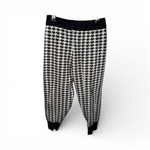 Women’s XS-SML Houndstooth Capri Sweater Pants Super Comfortable Retro Style